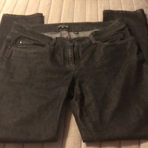Eileen Fisher Black Jeans Size 10